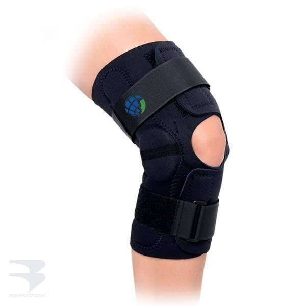 Buy Hinged Open Patella Knee Support Brace With Removable Side